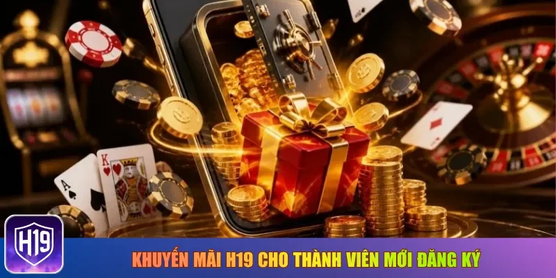 Khuyến mãi H19 cho thành viên mới đăng ký